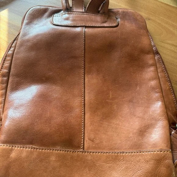 Woven Leather Backpack - Picture 7 of 14